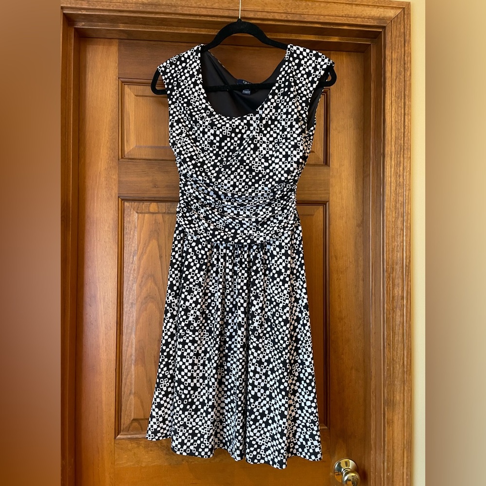 Small Chaps black and white dress